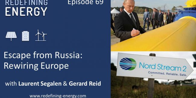 Escape from Russia: Rewiring Europe