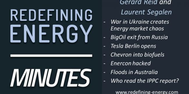 Redefining Energy Minutes 7 March